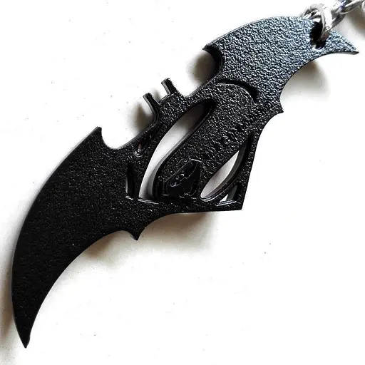 Брелок Бетмен Супермен Batman Superman кинологотип BS10.017r - фото 4