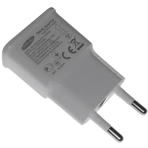 Сетевое зарядное устройство для Samsung ETA-U90EWEGSTD без упаковки. - фото 2