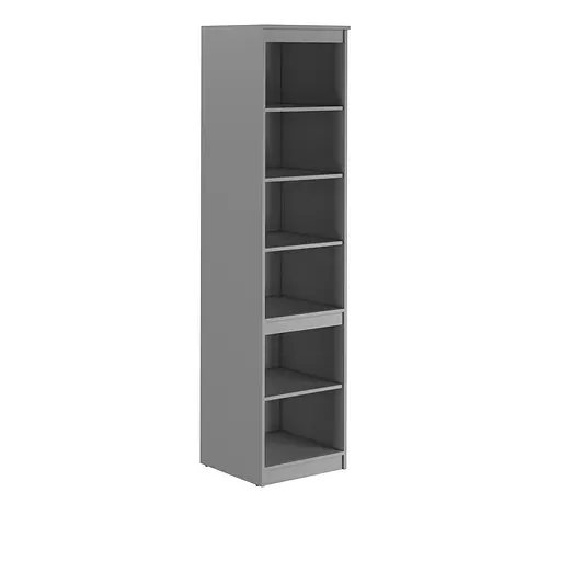 Пенал с открытыми полками MebelStar Нео 1Д 50x50x210 см Дуб сонома (MBS-1153) - фото 4