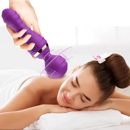 Вібромасажер B - Series Joy Freedom, 19.5 см (фіолетовий) - фото 4