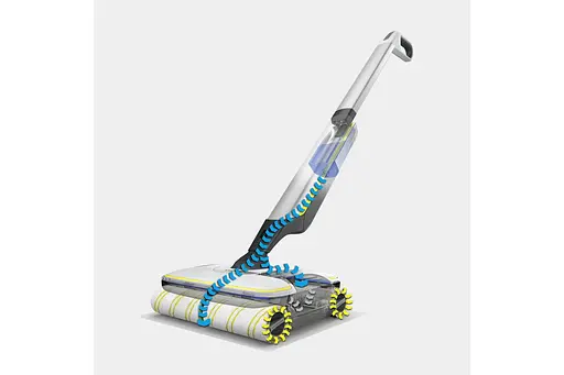 Підлогомийна машина Karcher FC 7 Cordless автон. робота до 45 хв срібний - фото 2
