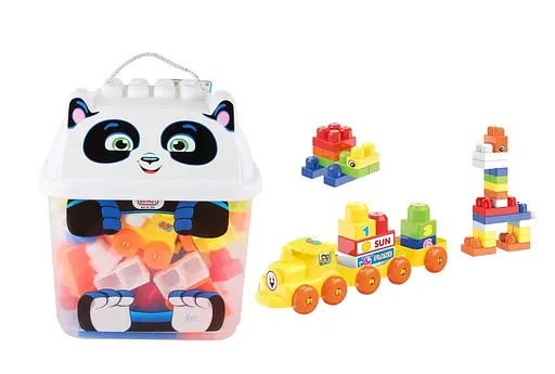 Конструктор, 70 деталей, у валізці, 27x16x27 см, 6653-22