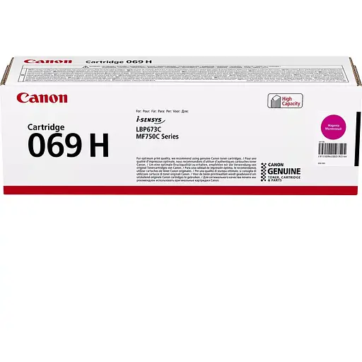 Canon Картридж 069H MF752Cdw/MF754Cdw/LBP673Cdw Magenta (5500 стр.)