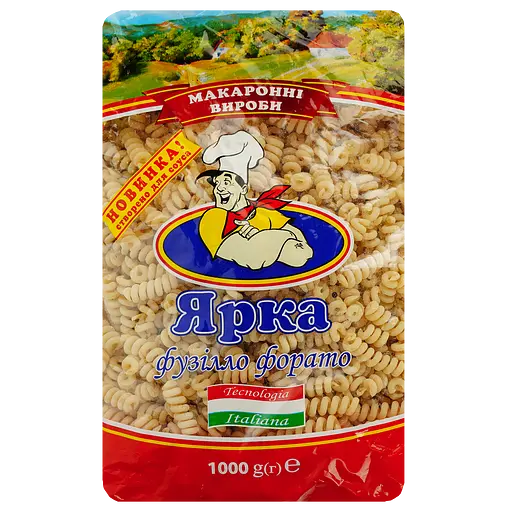 Макаронні вироби Ярка Фузілло Форато 1 кг