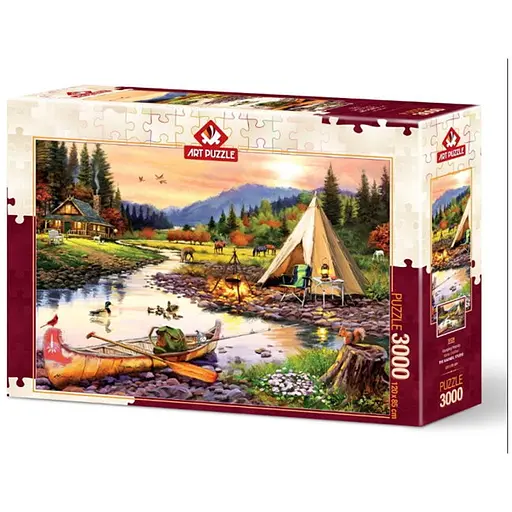 Пазл Art Puzzle Кемпинг друзей 3000 эл. (5520) - фото 1