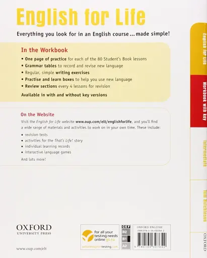 English for Life. Intermediate. Workbook with key - фото 2