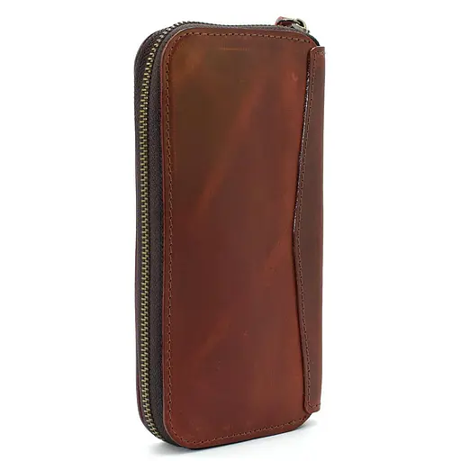 Кожаный мужской клатч TARWA 20х9х2.5 см sum0026299 - фото 6