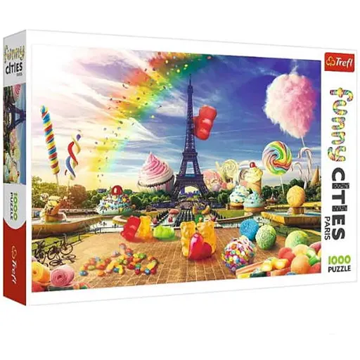Пазл Trefl Солодкий Париж Веселі міста 1000 ел. (10597) - фото 1