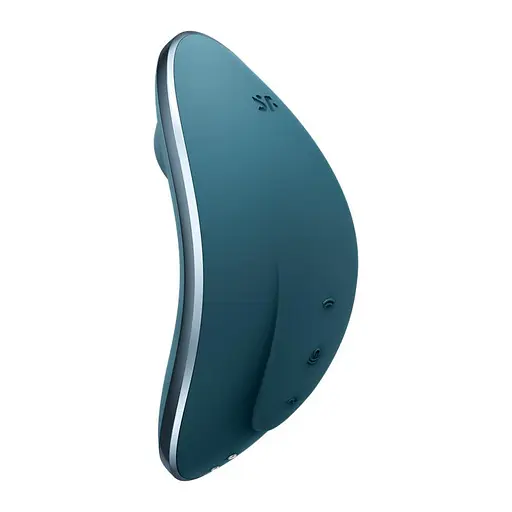 Вакуумний стимулятор клітора з вібрацією Satisfyer Vulva Lover 1 блакитний - фото 4