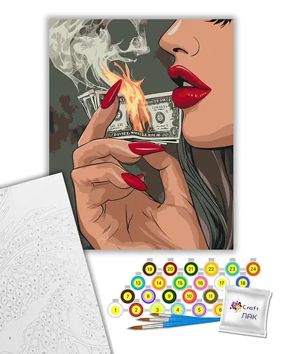 Набір для розпису ArtCraft Розкішне життя 40 x 50 см (10193-AC) - фото 2