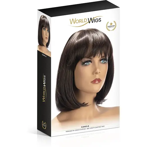 Парик World Wigs Camila Mid-Length Chestnut - фото 2