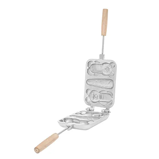 Форма для випікання великих суцільних ведмедиків і шишки, Ласунка 82556 - фото 1