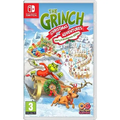 Гра The Grinch Christmas Adventures Merry & Mischievous Edition англійська версія Nintendo Switch - фото 1