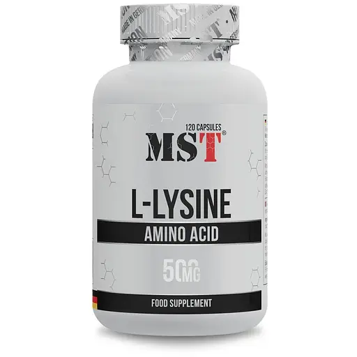Лізин MST L-Lysine, 120 капсул для підтримки імунної системи - фото 1