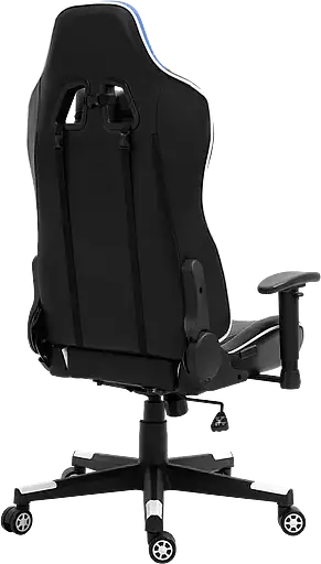 Геймерське крісло GT Racer чорне з синім та білим (X-5813 Black/Blue/White) - фото 7