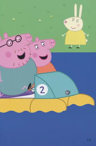 Peppa Pig: On a Boat. Ladybird Readers. Level 1 - фото 12