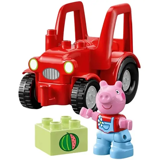 Конструктор LEGO DUPLO Peppa Pig Трактор і ринок 18 деталей (10468) - фото 3