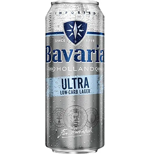 Пиво Bavaria Ultra Low Carb Lager 0.5 л ж/б - фото 1