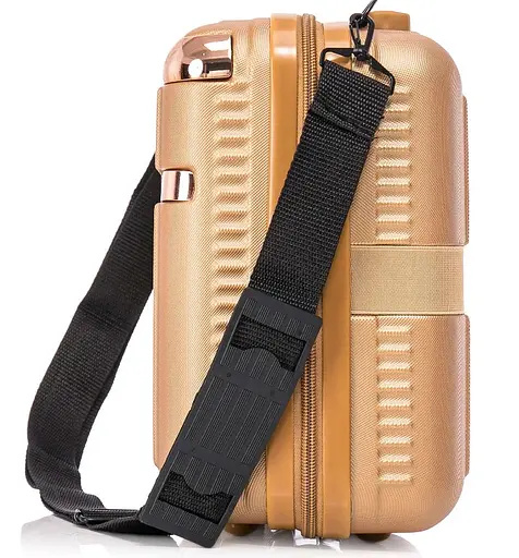 Бьюті-кейс Semi Line 16L Gold (T5663-2) (DAS302639) - фото 6