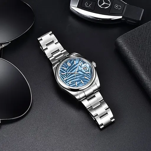 Наручний годинник чоловічий PD-1715 Silver-Blue Pagani Design acs0031117 - фото 2