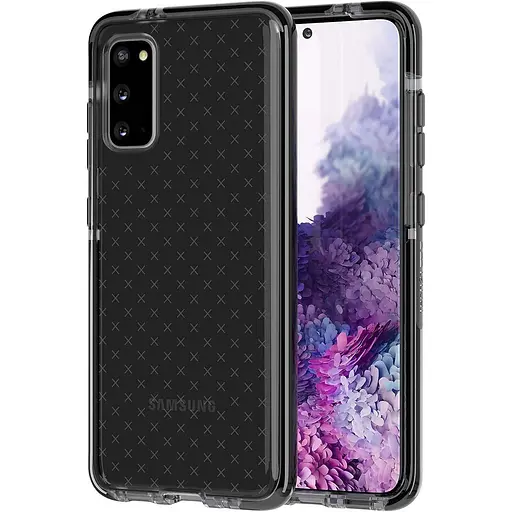 Оригінальний протиударний чохол Tech21 Evo Check для Samsung Galaxy S20 Black - фото 14