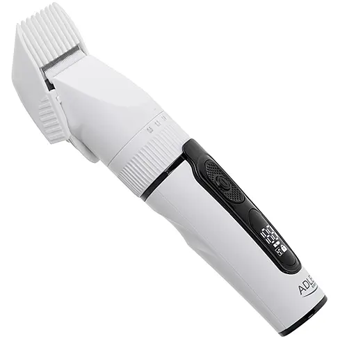 Аккумуляторная машинка для стрижки волос Adler AD 2839 с дисплеем IPX6 2000 мАч 6 насадок Turbo режим - фото 7