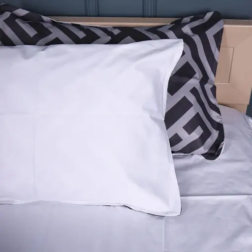 Простирадло MirSon Сатин 22-1395 Geometric Design 220x240 см (2200010565126) - фото 5