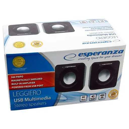 Акустическая система Esperanza 2.0 EP111 Black (EP111) - фото 2