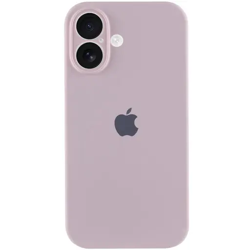 Чохол Epik Silicone Case Full Camera Protective AA для Apple iPhone 16, 6.1 Рожевий/Chalk Pink - фото 5