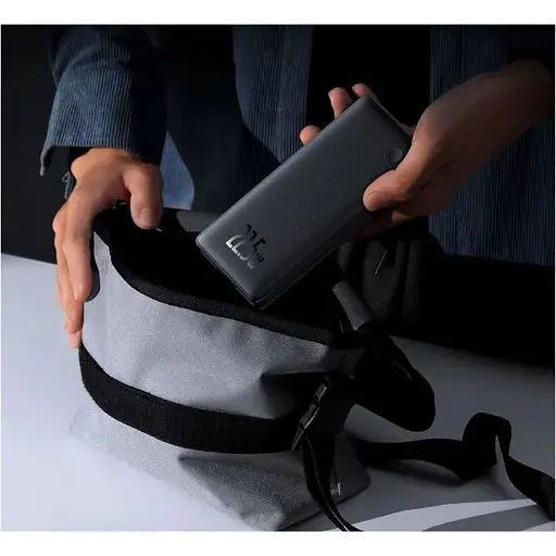 Внешний аккумулятор Baseus Airpow Lite 10000mAh 22.5W Black (P10067501123-00) [130125] - фото 6