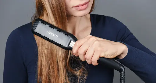 Плойка-гофре Ardesto HS-612, 65Вт, 110-215C, кераміка, чорний - фото 2