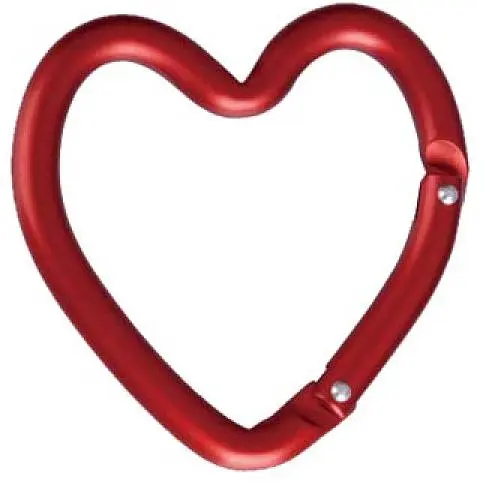 Брелок-карабін Munkees Heart (1012-3221-RD)