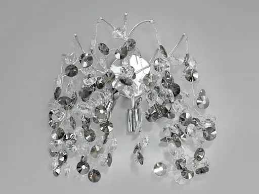 Світильник сателіт до кришталевих люстр, хром - фото 1