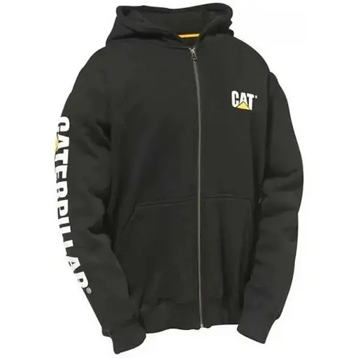 Кофта Caterpillar с капюшоном на молнии Black M (1103-W10840-016-M)
