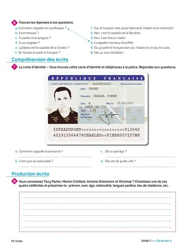 LaClasse - Niveau A1 - Cahier d'activités - фото 4