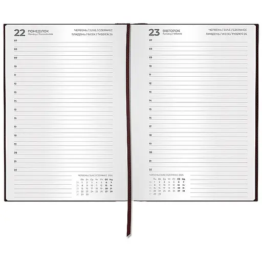 Дневник 2026 Classic Style коричневый 145 x 210 мм (8840-26-4-A) - фото 3