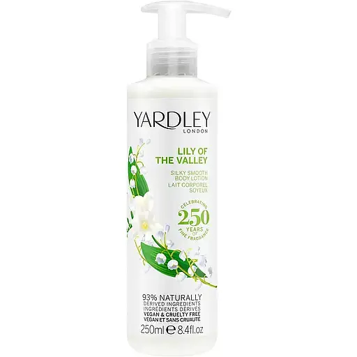 Лосьон для тела Yardley London Lily of the Valley Body Lotion 250 мл - фото 1