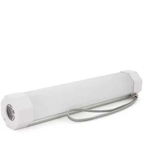 Лампа для кемпинга Uyled UY-Q8T, 3+4 режима, корпус-пластик+металл, водостойкий, ip44, встроенный аккумулятор 2500mAh, USB кабель, 6250K, BOX