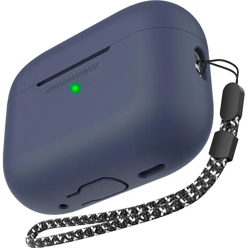 Чехол AhaStyle Colorful Silicone Case для AirPods Pro 2 Midnight Blue (CP-187-2-C-MB) [133838]