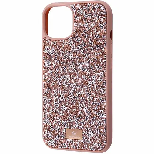 Чехол TPU Bling World Rock Diamond для Apple iPhone 14, 6.1 Розовый