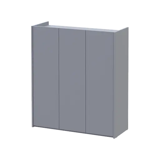 Тумба для обуви Doros Кассель Серый 3 ДСП 97х40х110 (41516225)