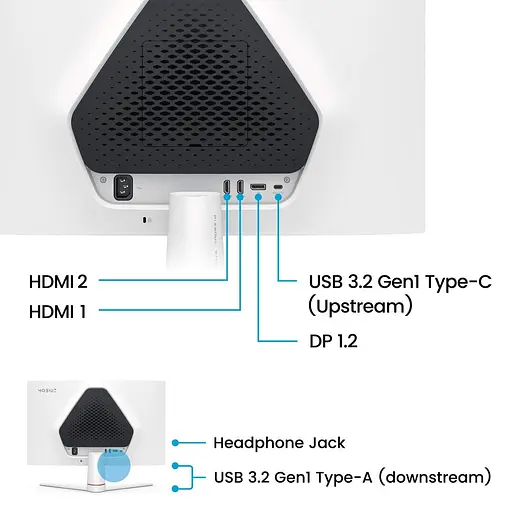 Монітор 24.5" BenQ EX251 FHD IPS 220Hz (9H.LN9LA.TBE) - фото 7