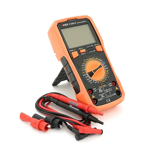 Мультиметр Victor VC9801A, вимірювання: V, A, R, С, F - фото 1