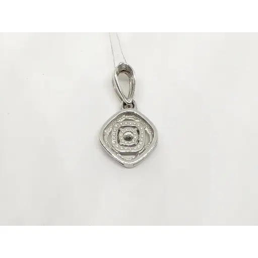 Серебряная подвеска Лазурит с фианитом. 39045Р - фото 3