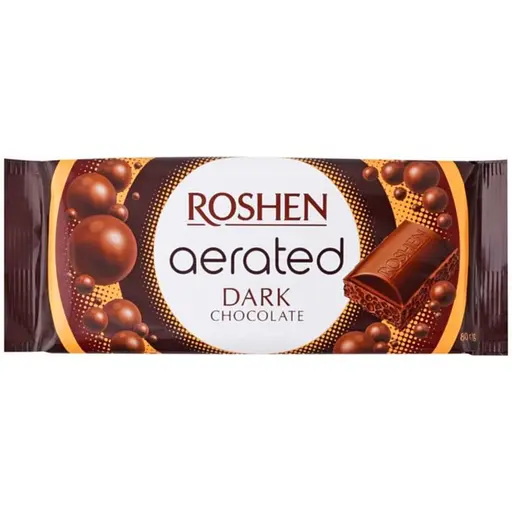 Шоколад экстрачерный Roshen пористый 80 г (794043)