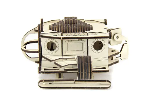 Дерев'яний конструктор "Батискаф " 79 деталей - фото 4