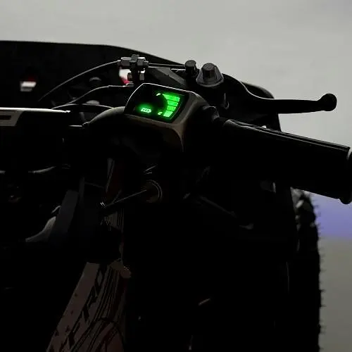 Электромобиль детский Квадроцикл HB-FFA1000-4(MP3) 12V 12AH муз свет Bluetooth синий - фото 9