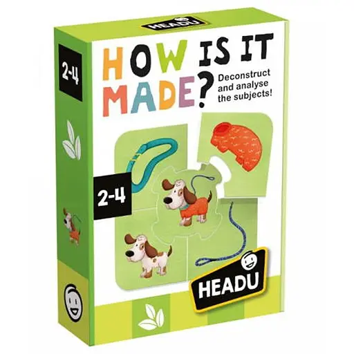 Настільна гра Headu Розвиваючий пазл З чого це зроблено? (How is it Made?) (MU56024) - фото 1