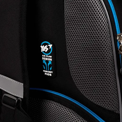 Рюкзак шкільний каркасний Yes Smoke Wheel H-100 - фото 6