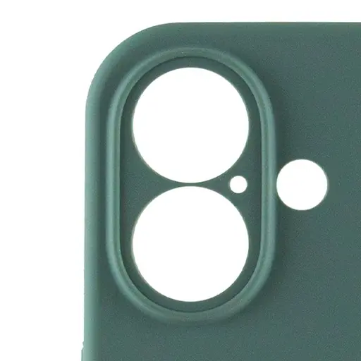 Чехол Epik Silicone Case Full Camera Protective AA для Apple iPhone 16 Plus 6.7 Зеленый/Pine green - фото 5